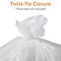 Coastwide Professional™ 55-60 Gallon Trash Bag, 38" x 60", High Density, 22 mic, Natural, 150 Bags/Box (CW19249)~#|#~s1220258_sc7
