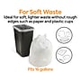 Coastwide Professional™ 12-16 Gallon Trash Bag, 24" x 33", High Density, 8 mic, Natural, 1000 Bags/Box (CW19243)~#|#~s1220288_sc7