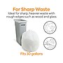 Coastwide Professional™ 20-30 Gallon Trash Bag, 30" x 36", Low Density, 0.9 mil, White, 200 Bags/Box (CW50710)~#|#~s1220297_sc7