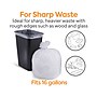 Coastwide Professional™ 12-16 Gallon Trash Bag, 24" x 32", Low Density, 0.35 mil, Clear, 1000 Bags/Box (CW57405)~#|#~s1220298_sc7