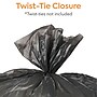 Coastwide Professional™ 40-45 Gallon Trash Bag, 40" x 48", Low Density, 1.5 mil, Black, 50 Bags/Box (CW19242)~#|#~s1220308_sc7
