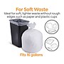 Coastwide Professional™ 12-16 Gallon Trash Bag, 24" x 33", High Density, 13 mic, Natural, 500 Bags/Box (CW57406)~#|#~s1220317_sc7