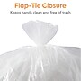Coastwide Professional™ 12-16 Gallon Trash Bag, 24" x 32", Low Density, 0.35 mil, Clear, 1000 Bags/Box (CW57405)~#|#~s1220322_sc7