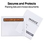 Staples Packing List Envelope, 4 1/2" x 5 1/2", Red, Panel Face, "Packing List Enclosed", 100/Pack (468074)~#|#~s1220335_sc7