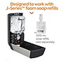 Coastwide Professional™ J-Series Automatic Wall Mounted Hand Soap Dispenser, Black/Metallic (CWJAS-S-CC)~#|#~s1220551_sc7
