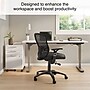 Staples Corvair Ergonomic Luxura Swivel Computer and Desk Chair, Black (23097)~#|#~s1220748_sc7