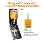 Coastwide Professional™ J-Series Wall Mounted Hand Soap Dispenser, Black/Metallic (CWJMS-S-CC)~#|#~s1220831_sc7