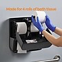Coastwide Professional™ J-Series Quad Bath Tissue Dispenser, Black (CWJ4BT-B)~#|#~s1220944_sc7