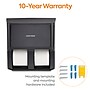 Coastwide Professional™ J-Series Quad Bath Tissue Dispenser, Black (CWJ4BT-B)~#|#~s1220965_sc7
