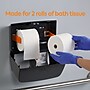 Coastwide Professional™ J-Series Duo Bath Tissue Dispenser, Black/Metallic (CWJ2BT-S)~#|#~s1220976_sc7