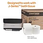 Coastwide Professional™ J-Series Duo Bath Tissue Dispenser, Black/Metallic (CWJ2BT-S)~#|#~s1220983_sc7