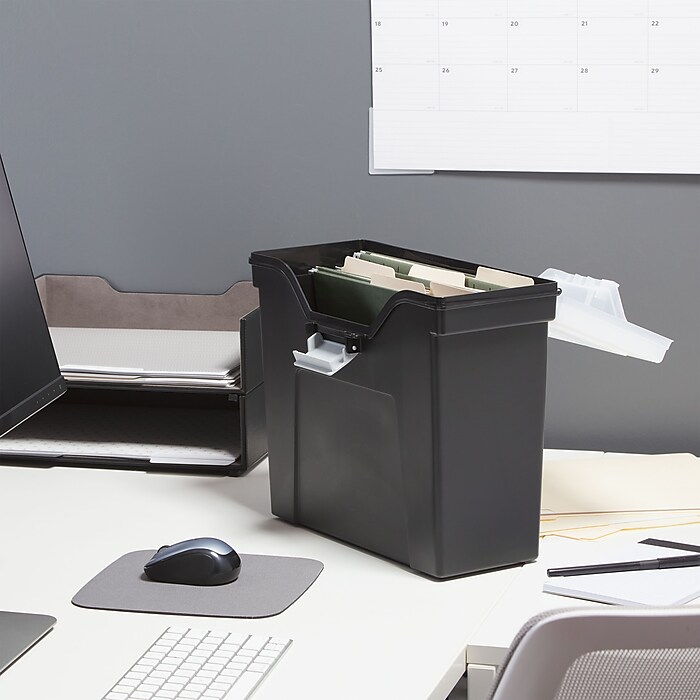 Portable file organizer tote sales