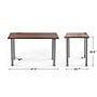 Union & Scale™ Essentials 48"W Computer and Writing Desk, Espresso (UN56970)~#|#~s1221199_sc7
