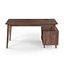 Union & Scale™ MidMod 60"W Computer and Writing Storage Desk, Espresso (UN56950)~#|#~s1221261_sc7