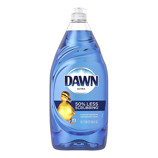 Dawn Ultra Liquid Dish Soap, Original Scent, 38 oz. (01158/91064) Staples