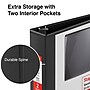 Staples 2" 3-Ring View Binders, D-Ring, Black, 6/Pack (55400CT/26443CT)~#|#~s1221741_sc7