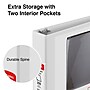 Staples 1 1/2" 3-Ring View Binders, D-Ring, White, 12/Pack (55409CT/26438CT)~#|#~s1221748_sc7