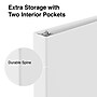 Staples 1" 3-Ring View Binder, White (ST23735-CC)~#|#~s1221757_sc7