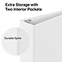 Staples 3" 3-Ring View Binders, White, 6/Pack (23743/21691)~#|#~s1221760_sc7