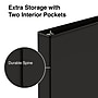 Staples 2" 3-Ring View Binder, Black (ST23722-CC)~#|#~s1221763_sc7