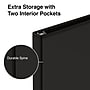 Staples 1/2" 3-Ring View Binder, Black (ST23738-CC)~#|#~s1221765_sc7