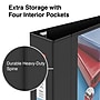 Staples Heavy Duty 4" 3-Ring View Binder, D-Ring, Black (ST56235-CC)~#|#~s1221789_sc7