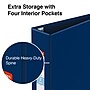 Staples Heavy Duty 3" 3-Ring Non-View Binder, D-Ring, Blue (ST56275-CC)~#|#~s1221790_sc7