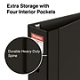 Staples Heavy Duty 5" 3-Ring Non-View Binder, D-Ring, Black (ST56260-CC)~#|#~s1221800_sc7