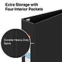 Staples Heavy Duty 3" 3-Ring Non-View Binder, D-Ring, Black (ST56241-CC)~#|#~s1221805_sc7