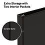 Staples 1" 3-Ring View Binder, Black (ST23733-CC)~#|#~s1221823_sc7