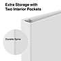 Staples 2" 3-Ring View Binder, White (ST23725-CC)~#|#~s1221832_sc7