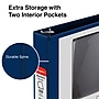 Staples 1 1/2" 3-Ring View Binder, D-Ring, Navy Blue (55419/26439)~#|#~s1221840_sc7