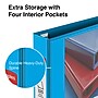 Staples Heavy Duty 1 1/2" 3-Ring View Binder, D-Ring, Light Blue (ST56286-CC)~#|#~s1221861_sc7