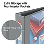 Staples Heavy Duty 3" 3-Ring View Binder, D-Ring, Gray (ST56331-CC)~#|#~s1221864_sc7