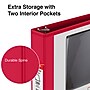 Staples 1 1/2" 3-Ring View Binders, D-Ring, Red (58684)~#|#~s1221881_sc7