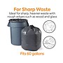 Coastwide Professional™ 55-60 Gallon Trash Bag, 38" x 58", Low Density, 1.5 mil, Black, 5 100 Bags/Box (CW25531)~#|#~s1222193_sc7