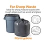 Coastwide Professional™ 55-60 Gallon Trash Bag, 38" x 58", Low Density, 1.3 mil, Black, 100 Bags/Box (CW22342)~#|#~s1222194_sc7