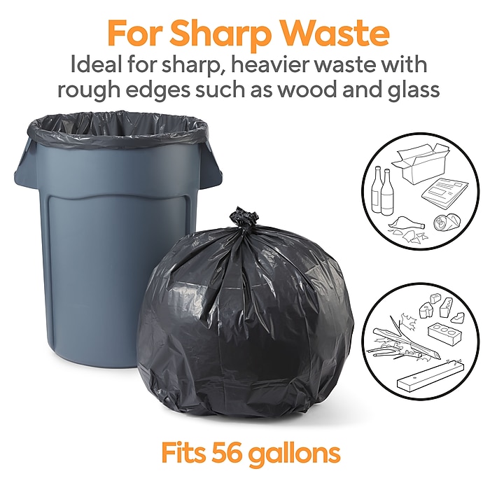 Coastwide Professional™ 50-56 Gallon Trash Bag, 43