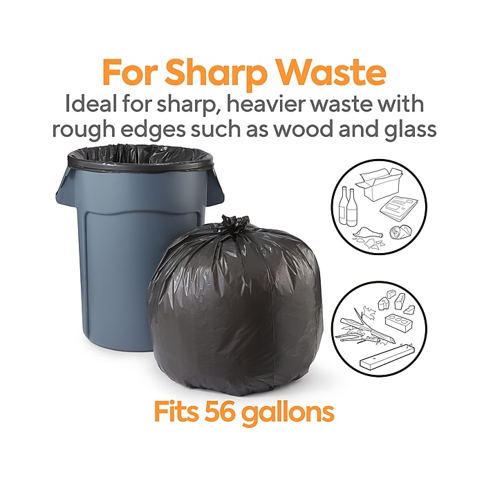 Coastwide Professional™ 50-56 Gallon Trash Bag, 43