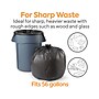 Coastwide Professional™ 50-56 Gallon Trash Bag, 43" x 48", Low Density, 0.95 mil, Black, 100 Bags/Box (CW18194)~#|#~s1222208_sc7