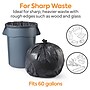 Coastwide Professional™ 55-60 Gallon Trash Bag, 38" x 58", Low Density, 1.8 mil, Black, 100 Bags/Box  (CW18207)~#|#~s1222210_sc7