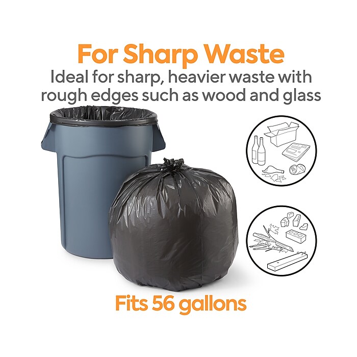 Coastwide Professional™ 50-56 Gallon Trash Bag, 43