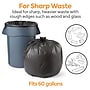 Coastwide Professional™ 55-60 Gallon Trash Bag, 38" x 58", Low Density, 0.95 mil, Black, 100 Bags/Box (CW18188)~#|#~s1222245_sc7