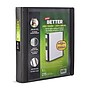 Staples Better 1" 3-Ring Mini Binder, Black (20941)~#|#~s1222248_sc7