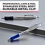 Paper Mate Profile Metal Barrel Retractable Ballpoint Pen, Medium Point, Blue Ink, 2/Pack (2130519)~#|#~s1222336_sc7
