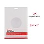 Staples 2x Sheet Magnifier (TR56459)~#|#~s1222376_sc7