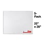 Staples Premium Poster Board, 22" x 28", White, 5/Pack (28128)~#|#~s1222530_sc7