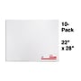 Staples Poster Board, 22" x 28" White, 10/Pack (28126)~#|#~s1222549_sc7