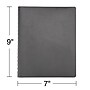 Staples 7" x 8.75" Daily Planner, Black (ST60461-23)~#|#~s1222734_sc7