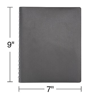 Staples 7" x 8.75" Daily Planner, Black (ST60461-23)